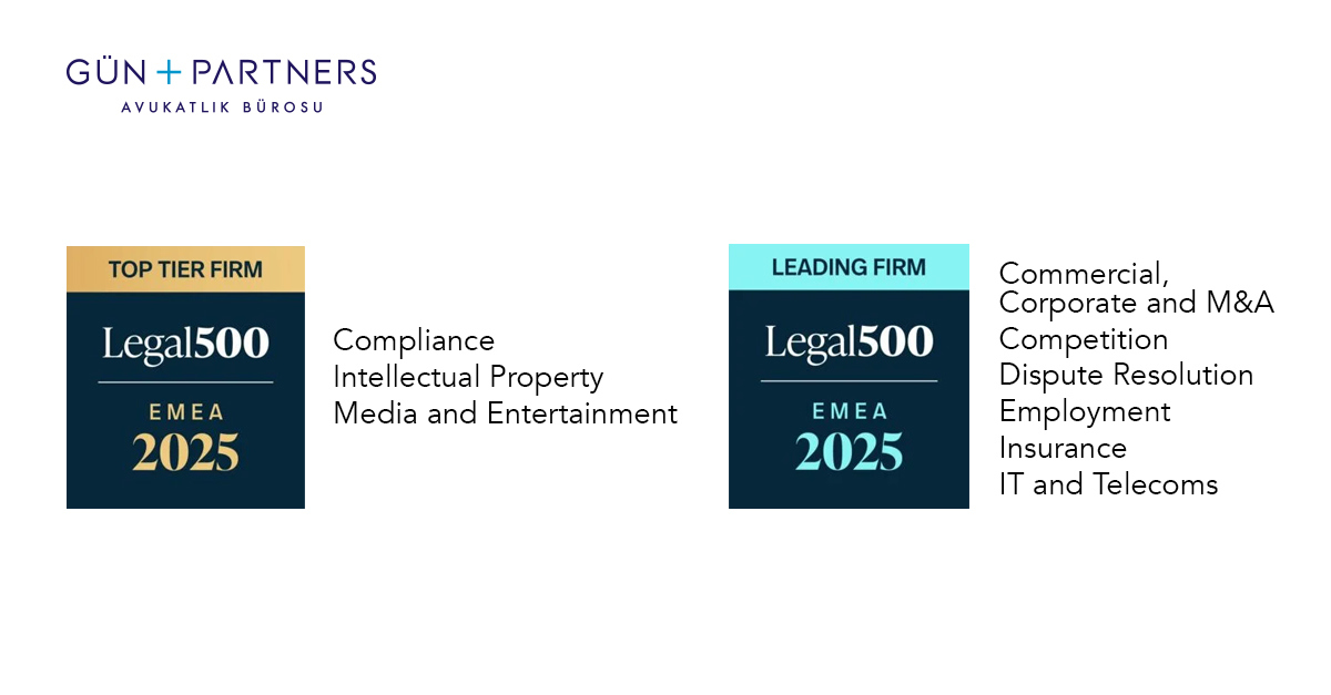Gün + Partners Ranked in The Legal 500 2025