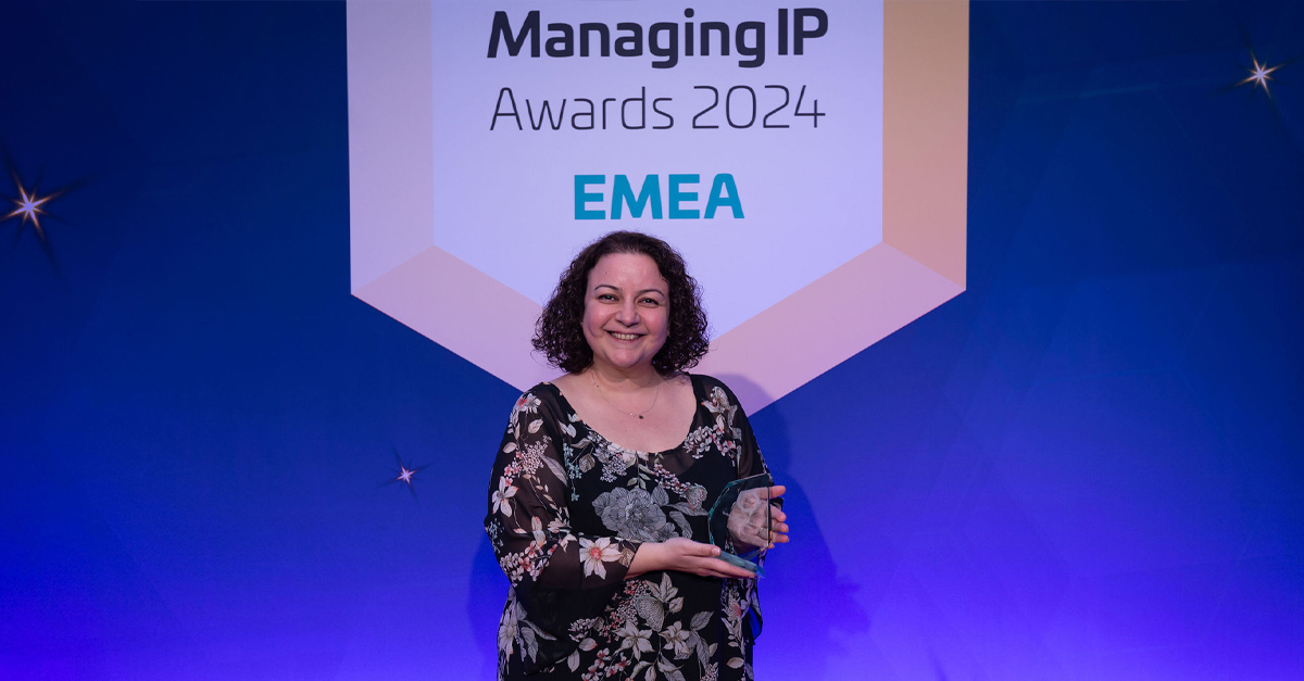 We Are the "Firm of the Year" by Managing IP EMEA Awards 2024